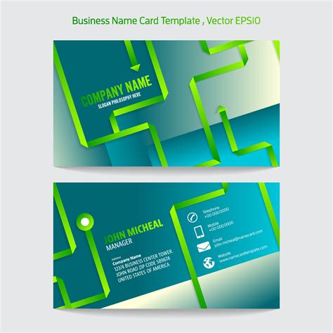 template business name card 2248446 Vector Art at Vecteezy