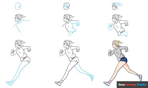 How To Draw Anime Running Pose