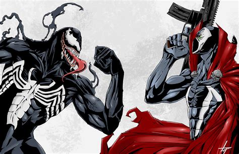 ArtStation - Spawn vs Venom