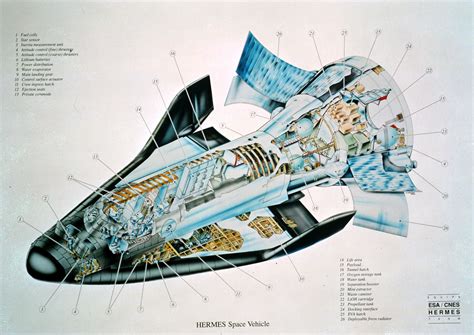 Get lost in these fascinating spacecraft cutaway illustrations ...