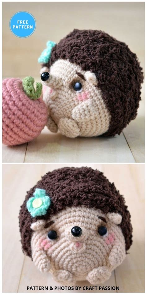 10 Free Crochet Hedgehogs Easy Amigurumi Patterns - The Yarn Crew