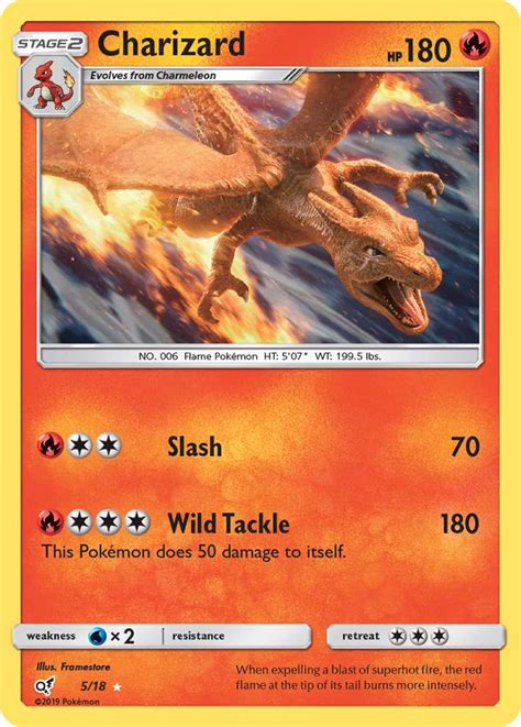 Charizard 5 (Detective Pikachu 2019) Pokemon Card