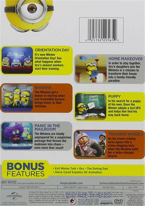 Despicable Me & Despicable Me 2 Mini-Movie 6-Pack (DVD) | DVD Empire