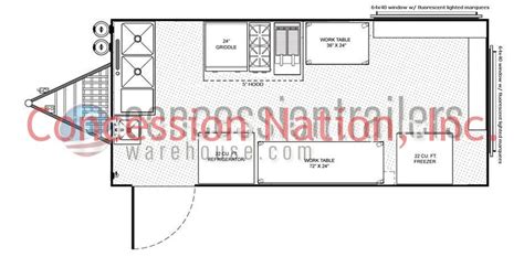 Floor Plans - Concession Trailers | concession Nation