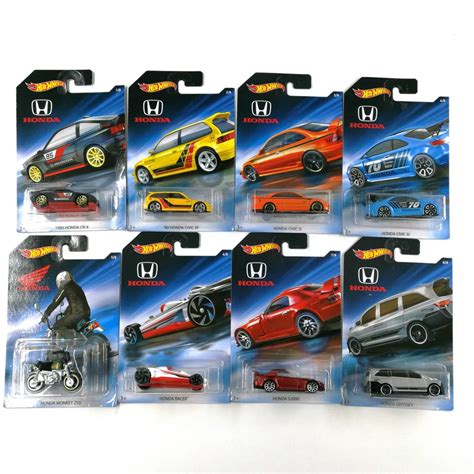 Hot Wheels Car Collector's Edition Honda 70th Anniversary Metal Diecast ...