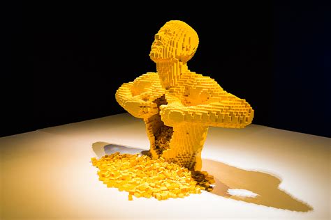 Lego Art Sculptures Exhibition at ArtScience Museum Singapore by Nathan ...