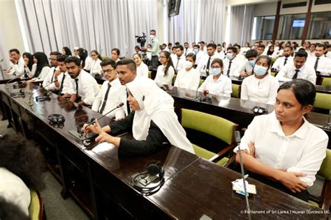 Parliament of Sri Lanka - Business of the House - A program from Parliament for the students of ...