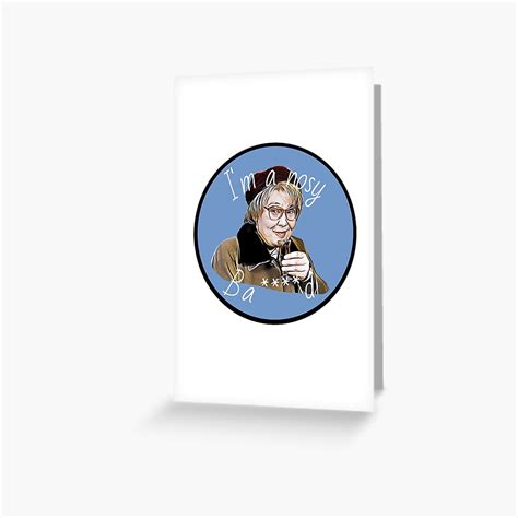 "STILL GAME - Isa Mask - Nosy B" Greeting Card for Sale by ...