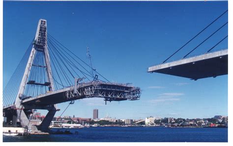 ANZAC Bridge under construction : r/sydney