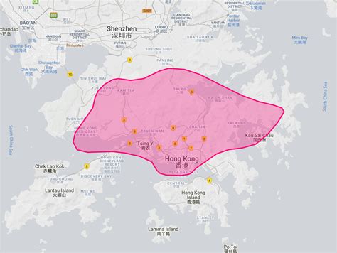 Size of Singapore vs Hong Kong : r/singapore