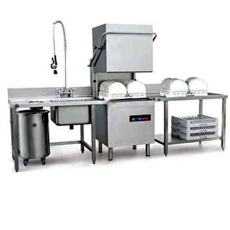 Industrial Dishwasher Machine, Capacity: 60-90 Rack Per Hour, Rs 180000 ...