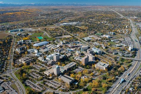 Aerial Photo | University of Calgary Campus Aerial Photo