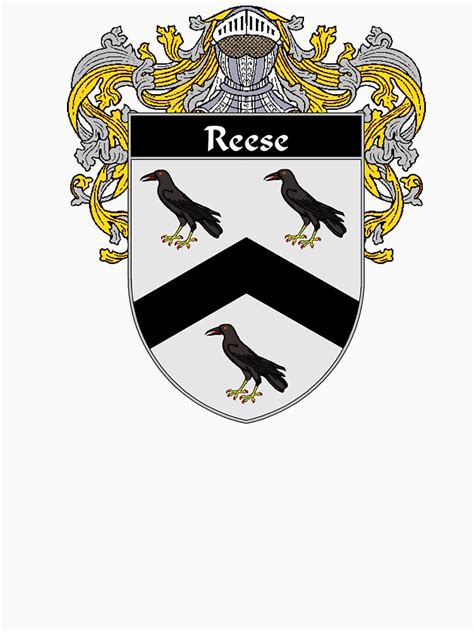 "Reese Coat of Arms / Reese Family Crest" T-shirt by IrishArms | Redbubble