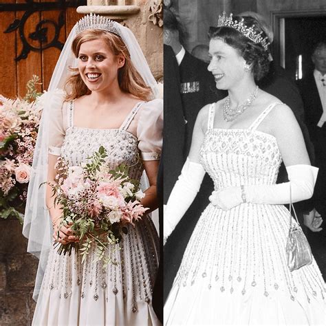 Princess Beatrice's Wedding Dress Compared To Sarah Ferguson Fergie ...