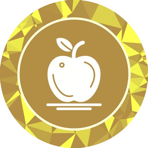 Apple Vector Icon 18936749 Vector Art at Vecteezy