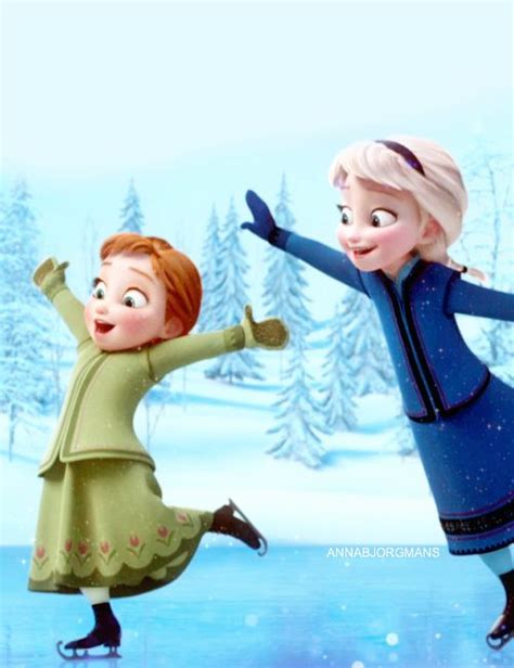 Anna et Elsa - La Reine des Neiges | Disney | Pinterest | La reine des ...