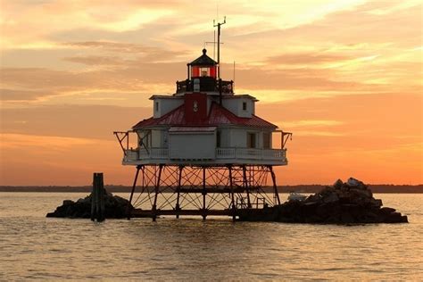 Thomas Point Shoal Lighthouse - Chesapeake Crossroads Heritage Area