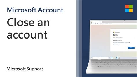 How to close your Microsoft account | Microsoft - YouTube