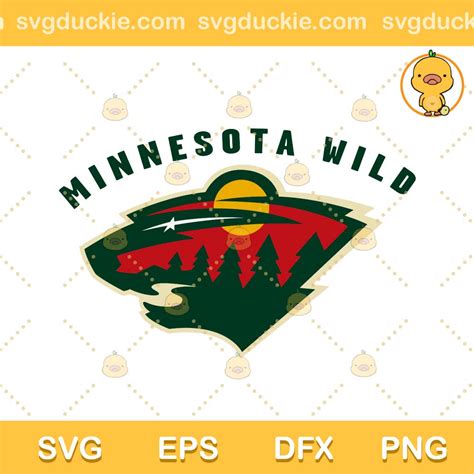 Minnesota Wild Wilderness Vector SVG, Minnesota Wild