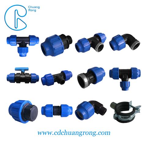 PP Plastic Irrigation Pipe Fittings - China PP Irrigation Fittings and PP Compression Fittings