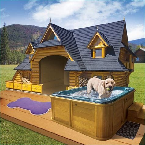 40 Awesome Dog House for Garden Design Ideas - Beauty Room Decor | Cool dog houses, Luxury dog ...