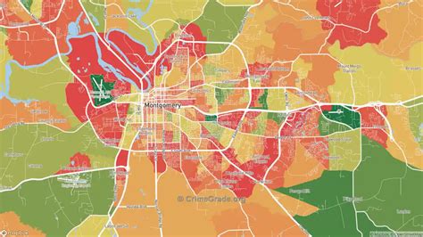 The Safest and Most Dangerous Places in Montgomery, AL: Crime Maps and ...