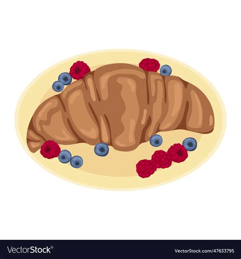 National croissant day Royalty Free Vector Image