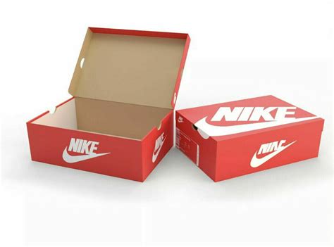 NIKE ORIGINAL RED EMPTY SHOE/Trainers BOX ONLY | eBay