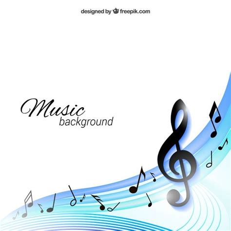 Music Background Free Vector