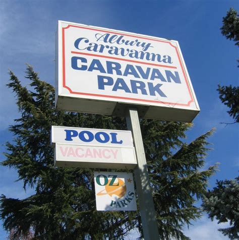 Albury Caravanner Caravan Park - Albury Albury Caravanna Caravan Park welcome sign