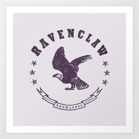 Ravenclaw House Art Print by Shelby Ticsay | Society6