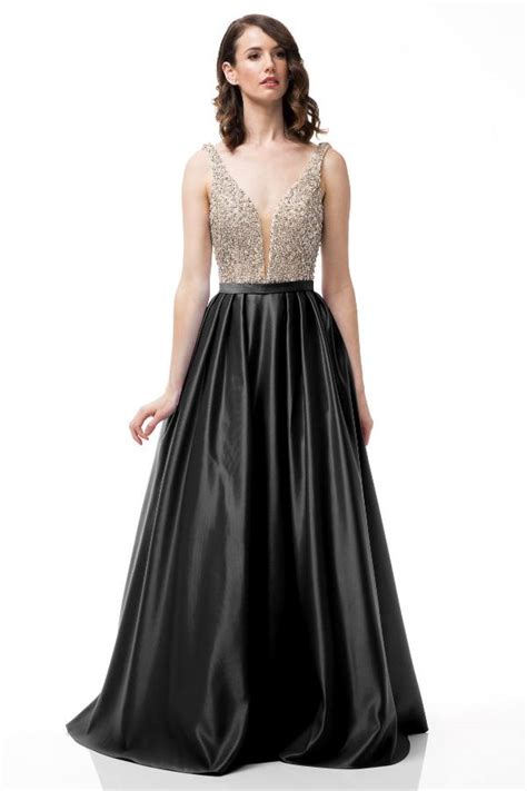 Sequenced Black Silver Dress - Shangri-La