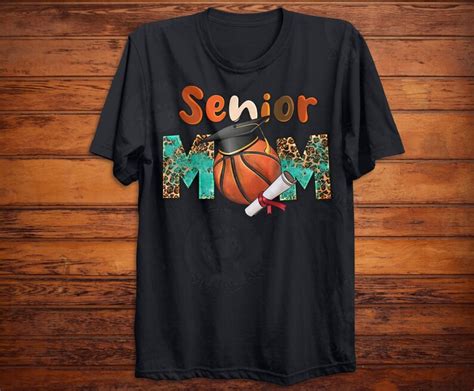 Senior Mom Basketball Png Sublimation Design Download Sport - Etsy