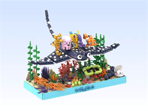 Lego "Finding Nemo" - School scene : r/Pixar