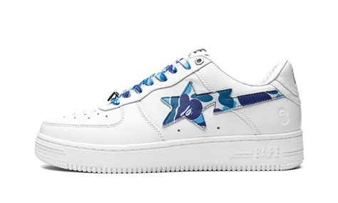 Bape Sta "Blue Camo / White" - Stadium Goods