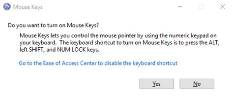 mouse keys windows 10 | TechCrises.com