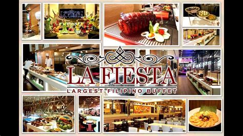 LA FIESTA BUFFET RESTAURANT LARGEST FILIPINO BUFFET in SM MOA - YouTube