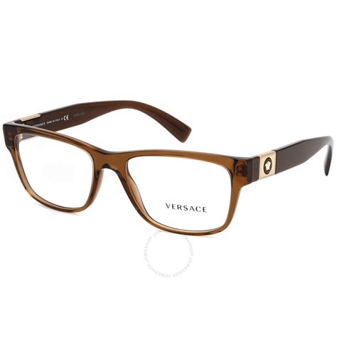 Versace Ladies Brown Cat Eye Eyeglass Frames VE3295502856 8056597340939 ...