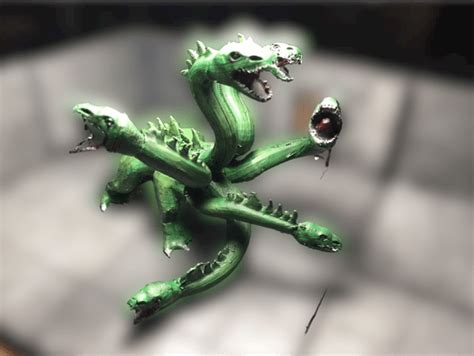 DnD Hydra Monster Figure Miniature Model 3d print - HelloZon