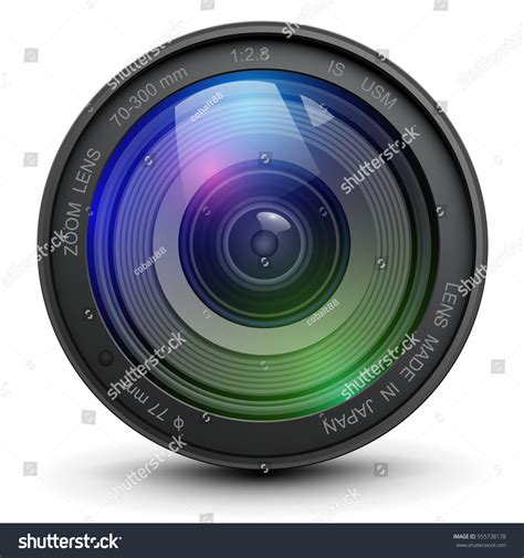 Camera Photo Lens Vector Illustration Stock Vector (Royalty Free ...