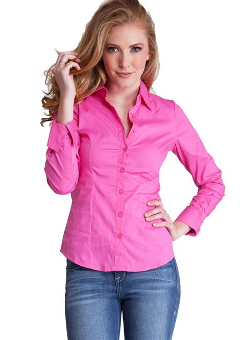 Tailored Long Sleeve Shirt T2936F, clothing, clothes, womens clothing ...