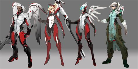 Titan concept art for "The Guardian," that would later become Mercy in ...