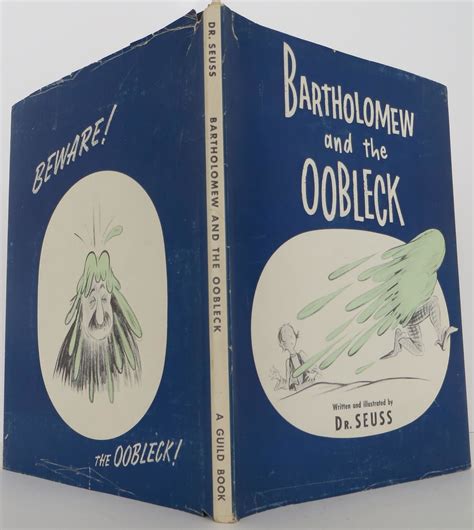 Bartholomew and the Oobleck by Dr Seuss - 1st Edition - 1948 - from 1096 WALLACE RDG (SKU: 1901110)