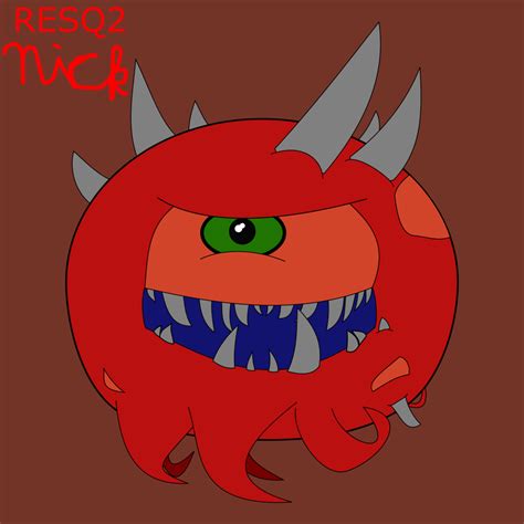 Doom Cacodemon art : r/Doom