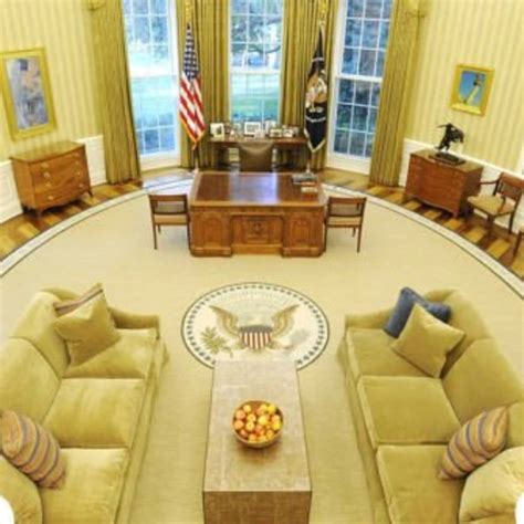 The White House Rooms Oval Office