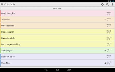 ColorNote for Android - Download