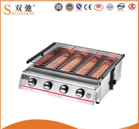 China Commercial Catering Equipment Indoor Gas BBQ Grill for Sale ...