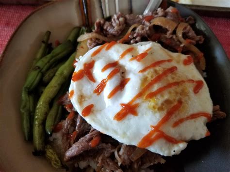 Gyudon | Fried green beans, Dinner, Gyudon