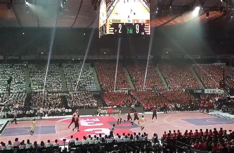 Japan Basketball League using LED basketball court | Eneltec Group