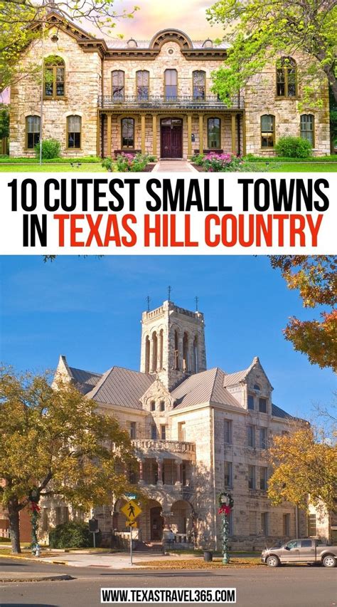 10 Cutest Small Towns in Texas Hill Country Southwest Usa Travel, Texas ...